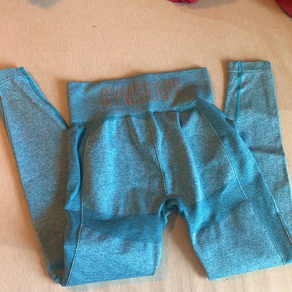 Blue gymshark Large leggings